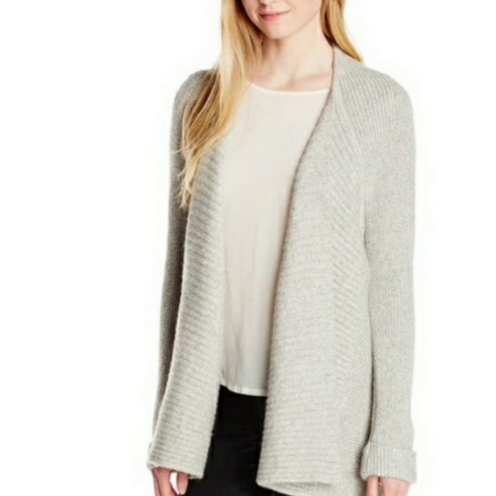Sam Edelman Open Front Cardigan Wool Blend Size S